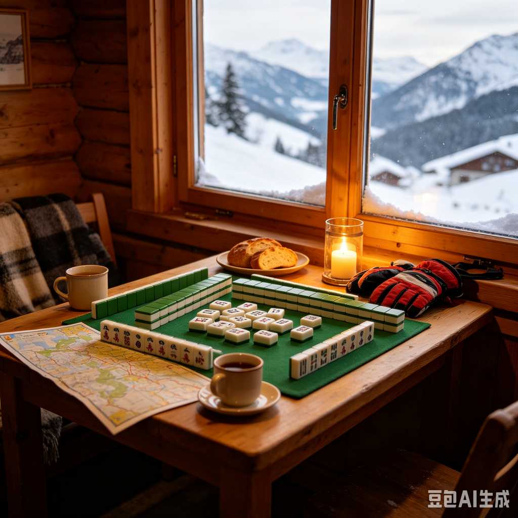 retro gift mahjong tiles