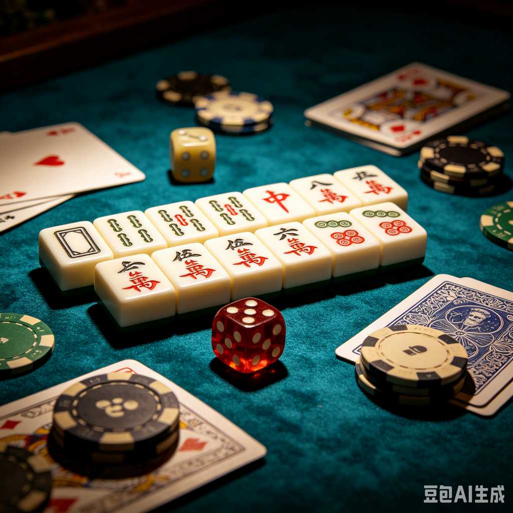 adult senior mahjong game set