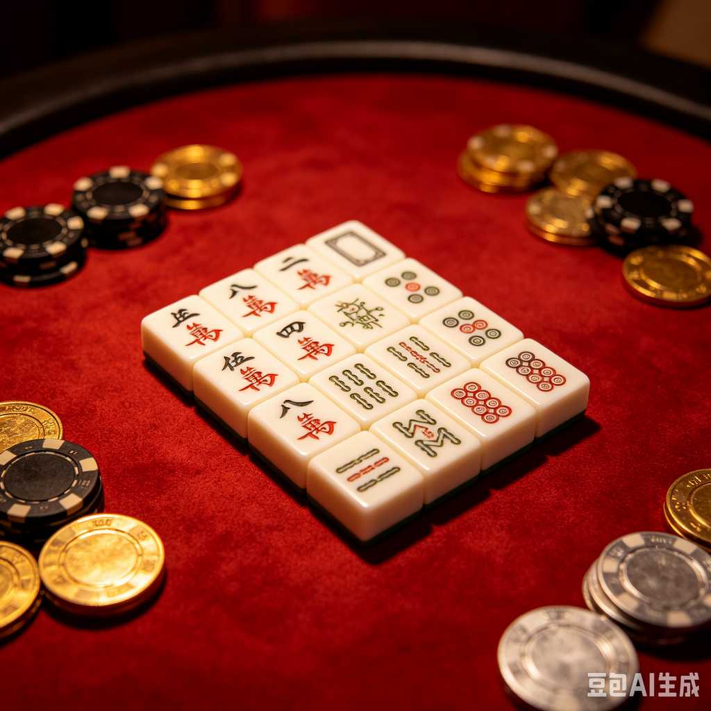 mahjong tile rack set