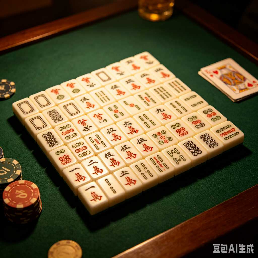 vintage mahjong set value